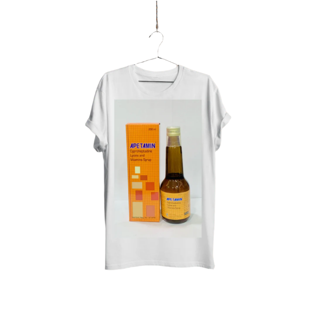 Apetamin Lysine and Vitamin Supplements T-Shirt Design