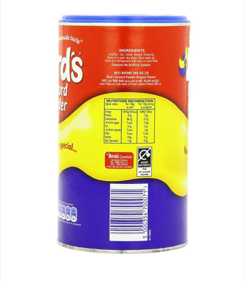 Bird's Custard Powder 600g