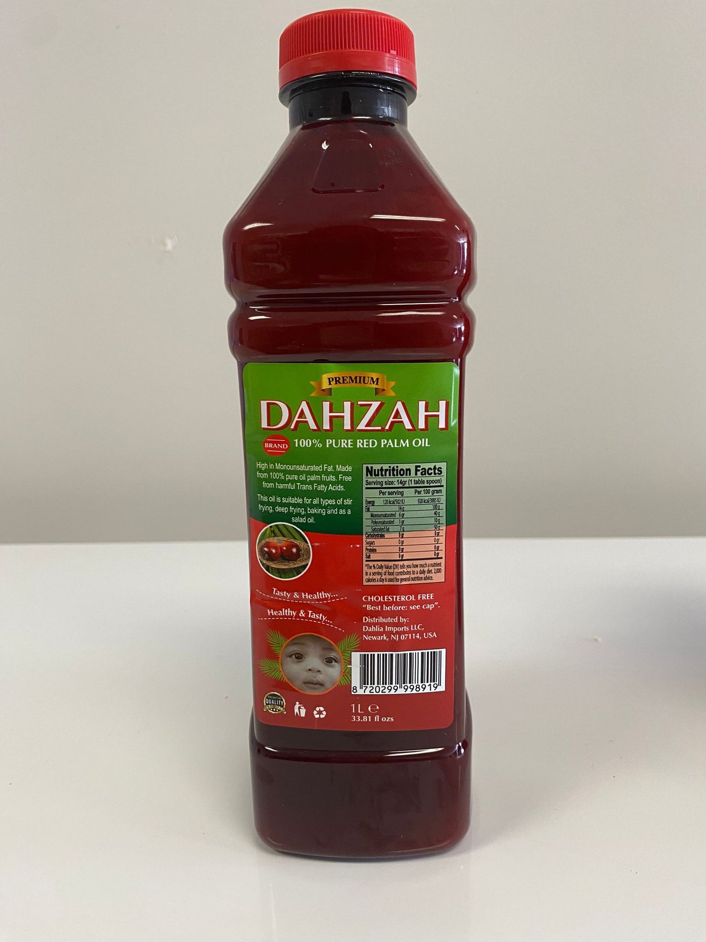 Dahzan 100% Pure red Palm Oil 1L