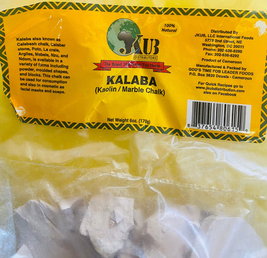 JKUB Kalaba| Kaolin/ Marble Chalk 6oz-3PC
