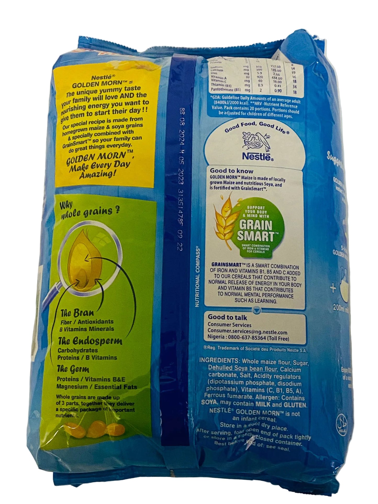 Golden Morn Maize & Soy Protein 900g