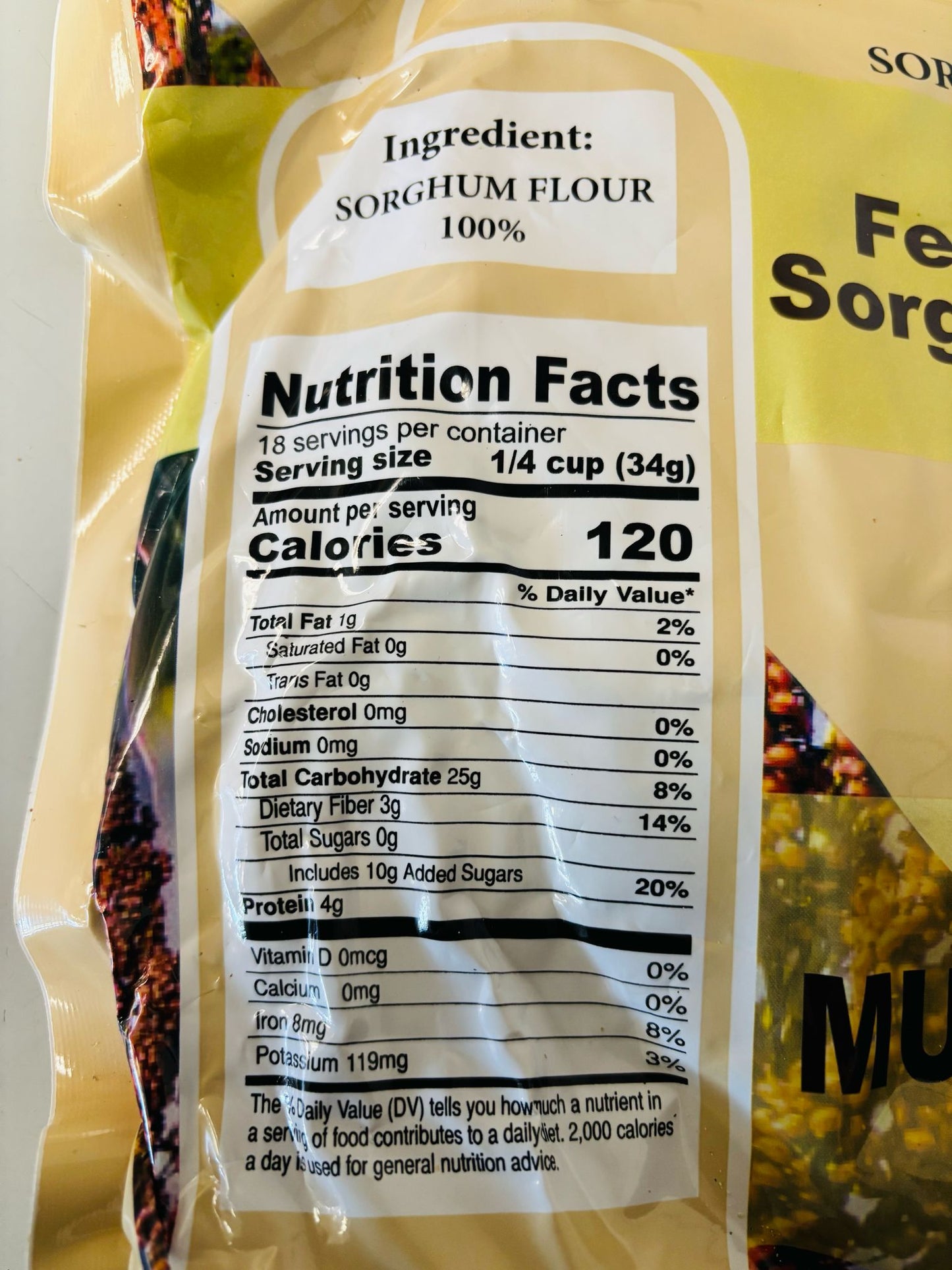 Fermented Sorghum Flour 2kg| Ifu Y'Umusururu| Musururu