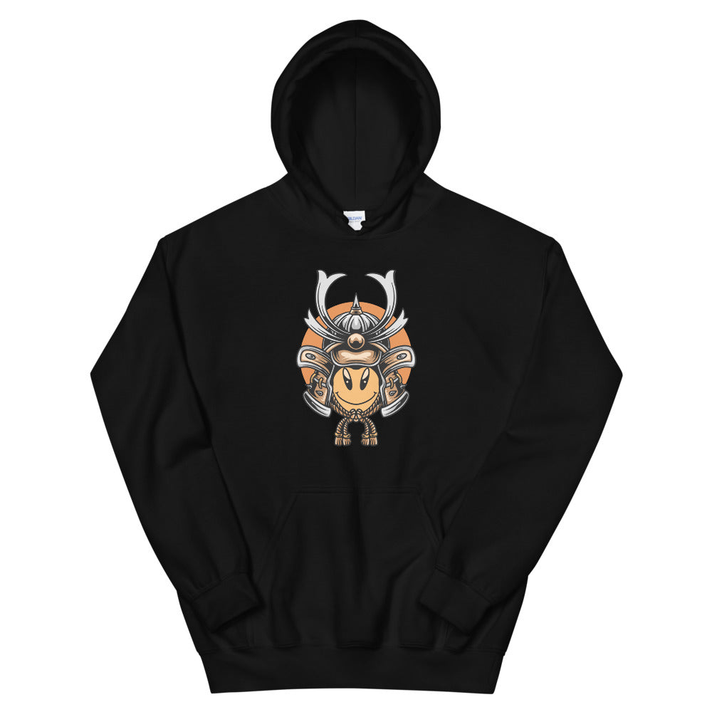 Smiley Samurai Unisex Hoodie - brothersafricamarket