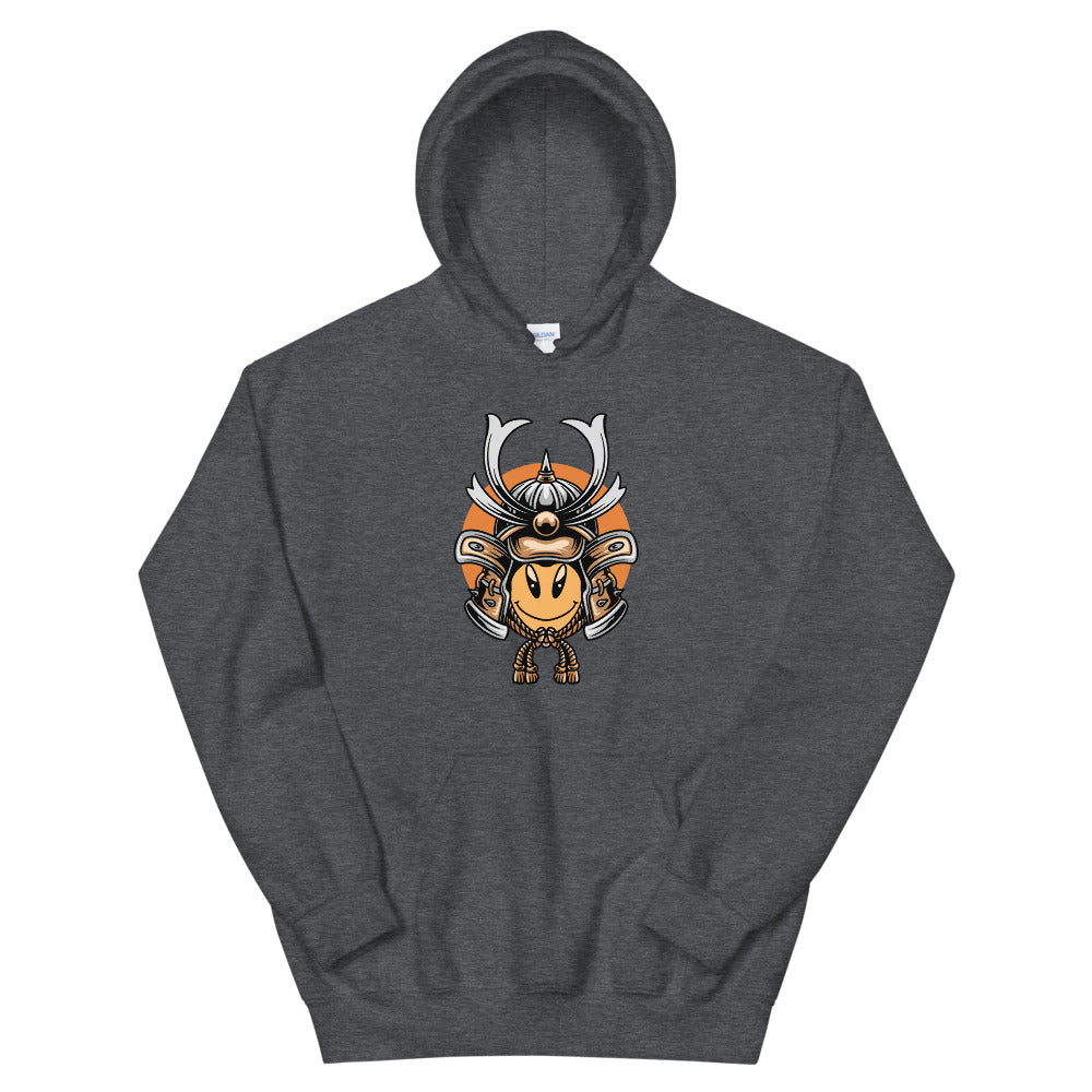 Smiley Samurai Unisex Hoodie - brothersafricamarket