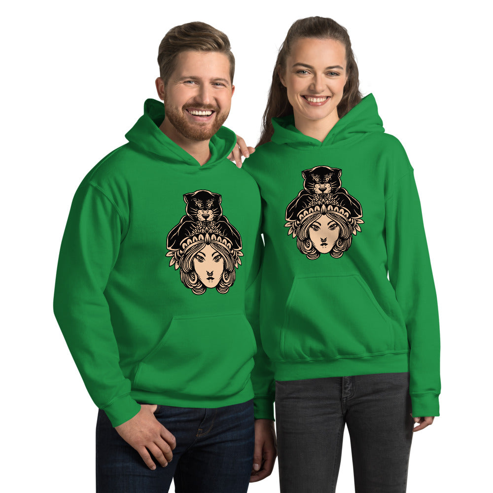 Lady Panther Couple Unisex Hoodie - brothersafricamarket