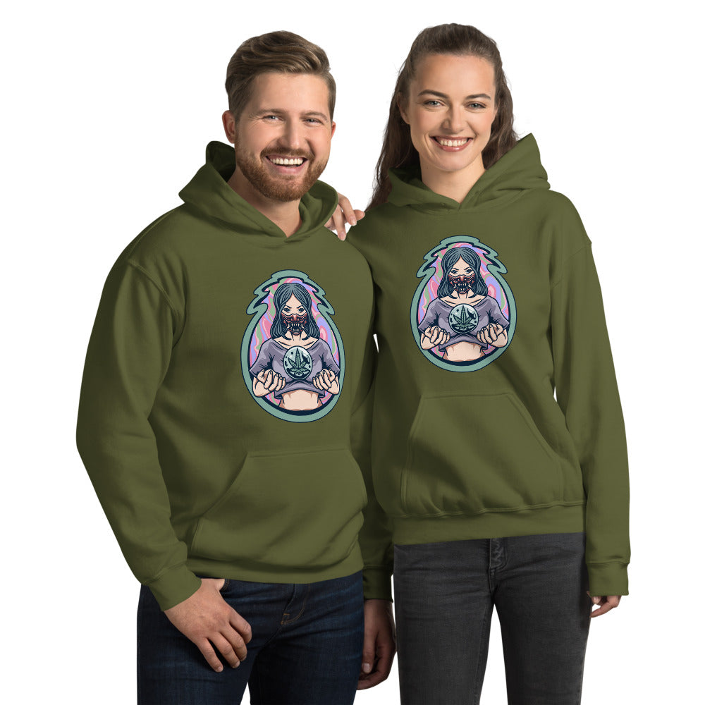 Magic Weed Couple Unisex Hoodie - brothersafricamarket