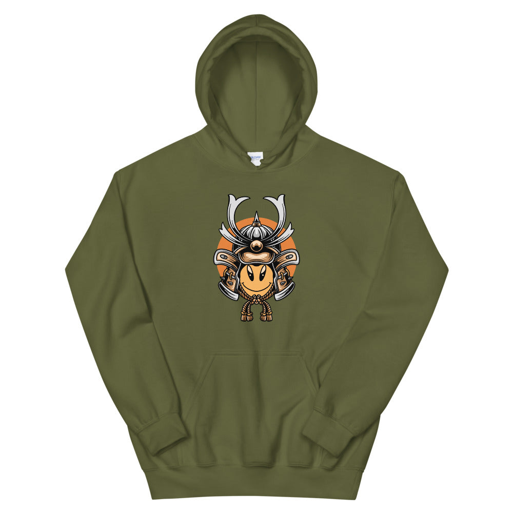 Smiley Samurai Unisex Hoodie - brothersafricamarket