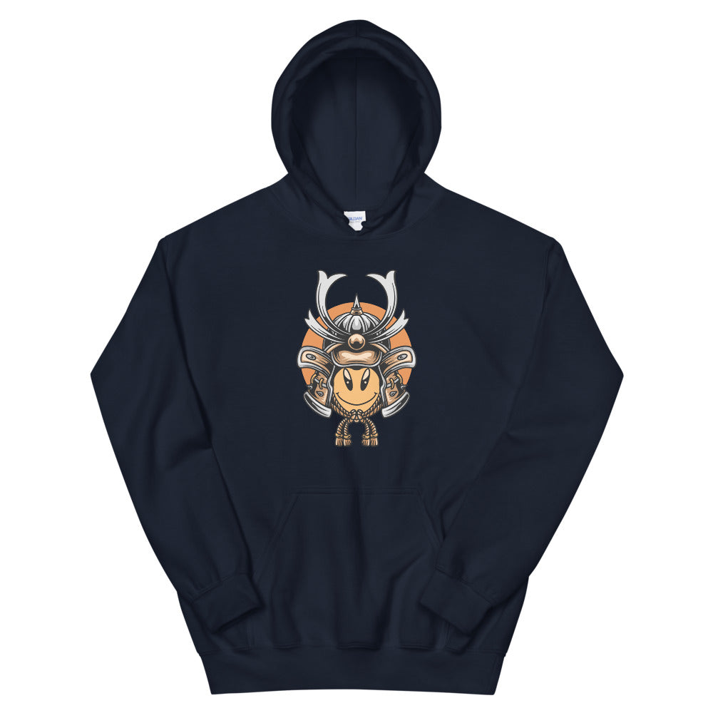 Smiley Samurai Unisex Hoodie - brothersafricamarket