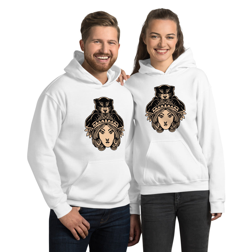 Lady Panther Couple Unisex Hoodie - brothersafricamarket