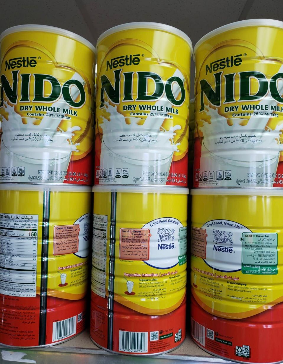 Nestle NIDO Dry Whole Milk
