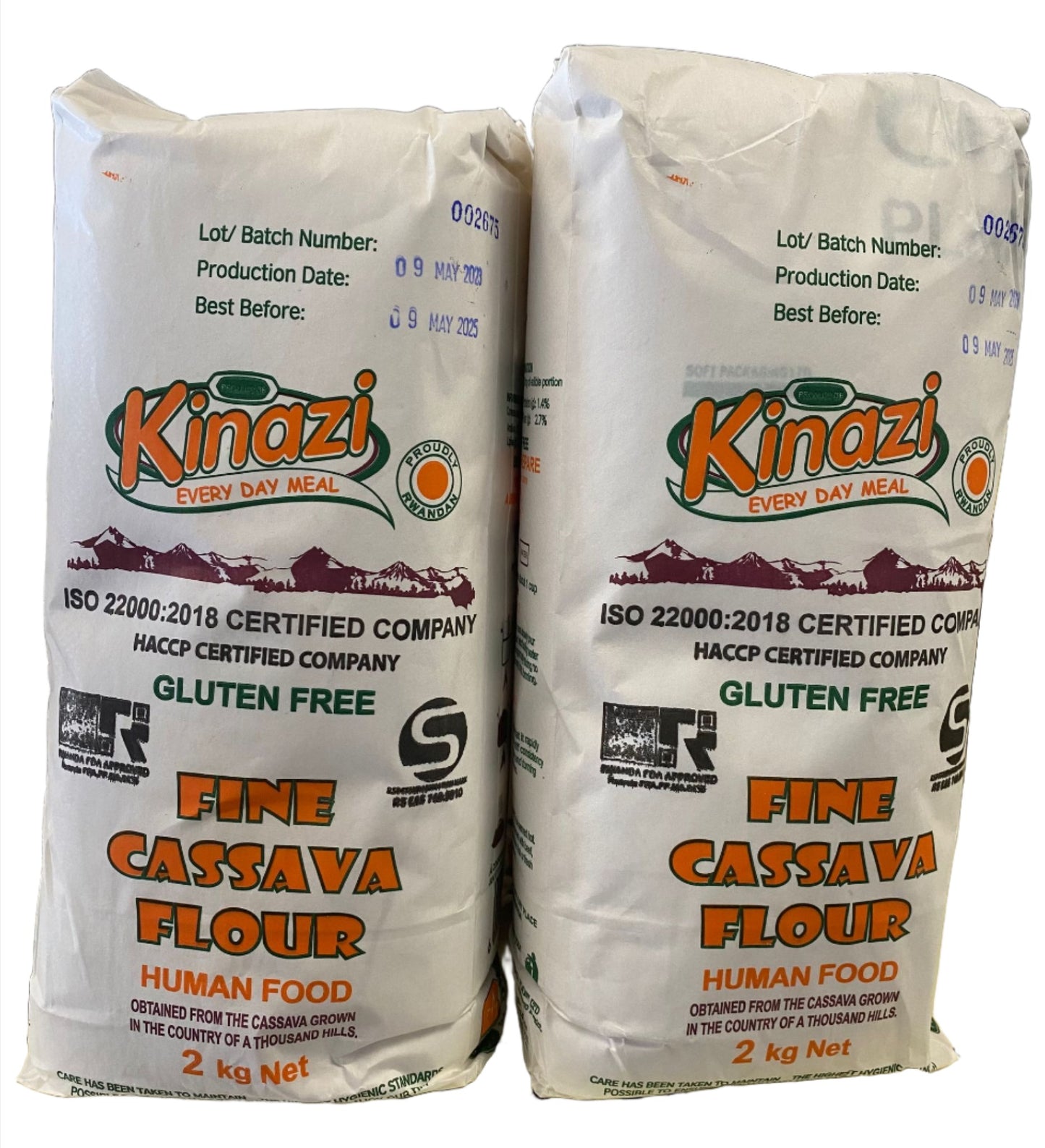 Kinazi Fine Cassava Flour 2kg 1pc – Brothers Africa Market