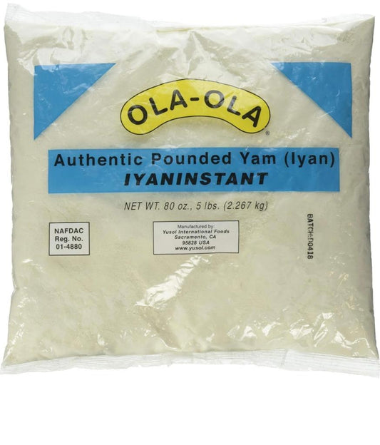 Ola Ola Authentic Pounded Yam Flour 5LB