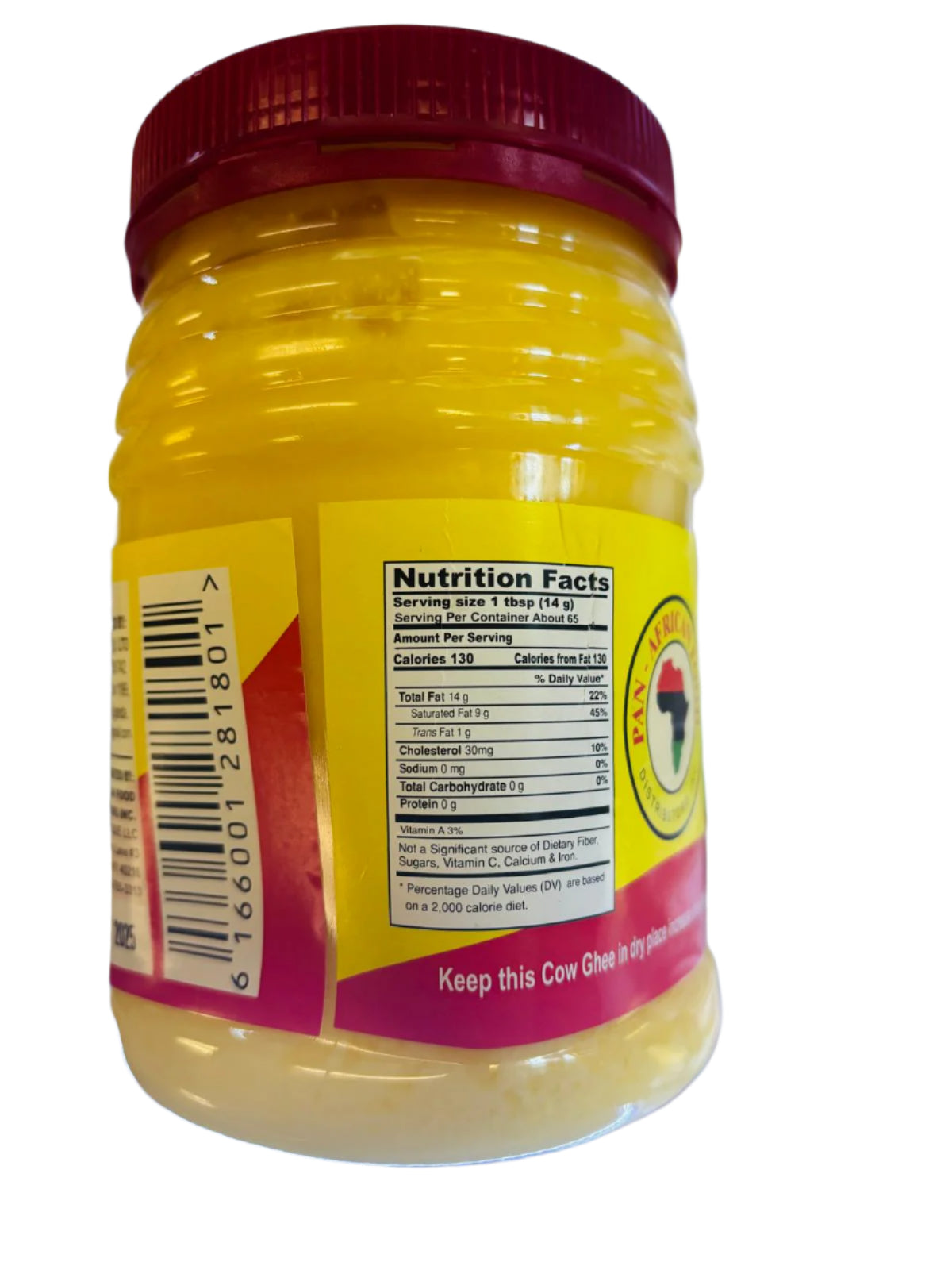 Cow Ghee 100% Pure 64oz| 500G