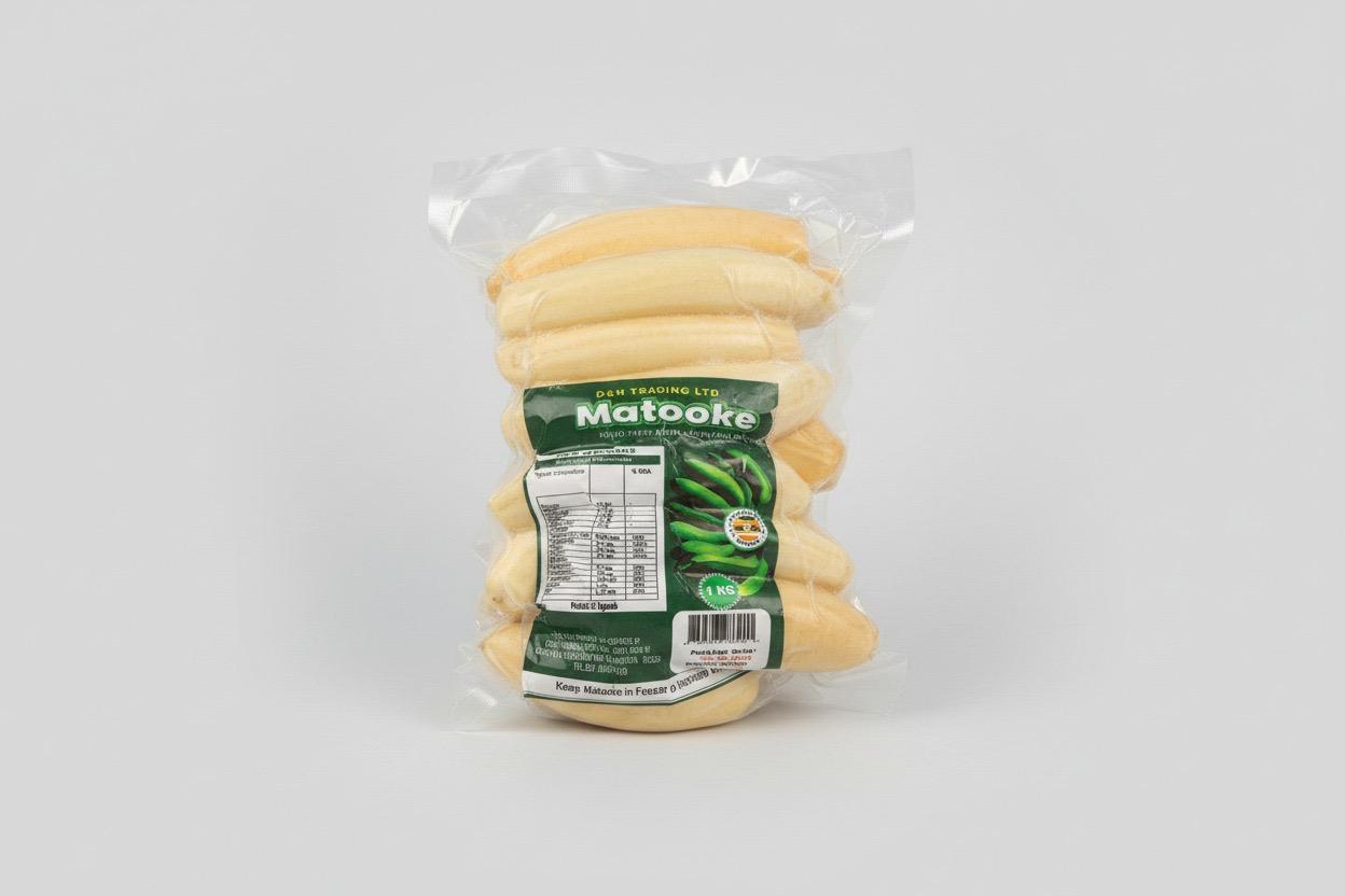 Matooke | Fresh Peeled Green Banana| No Shipping