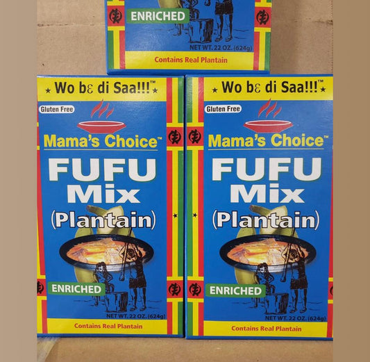 Mama's Choice Plantain Fufu Mix 22oz 2-PACK