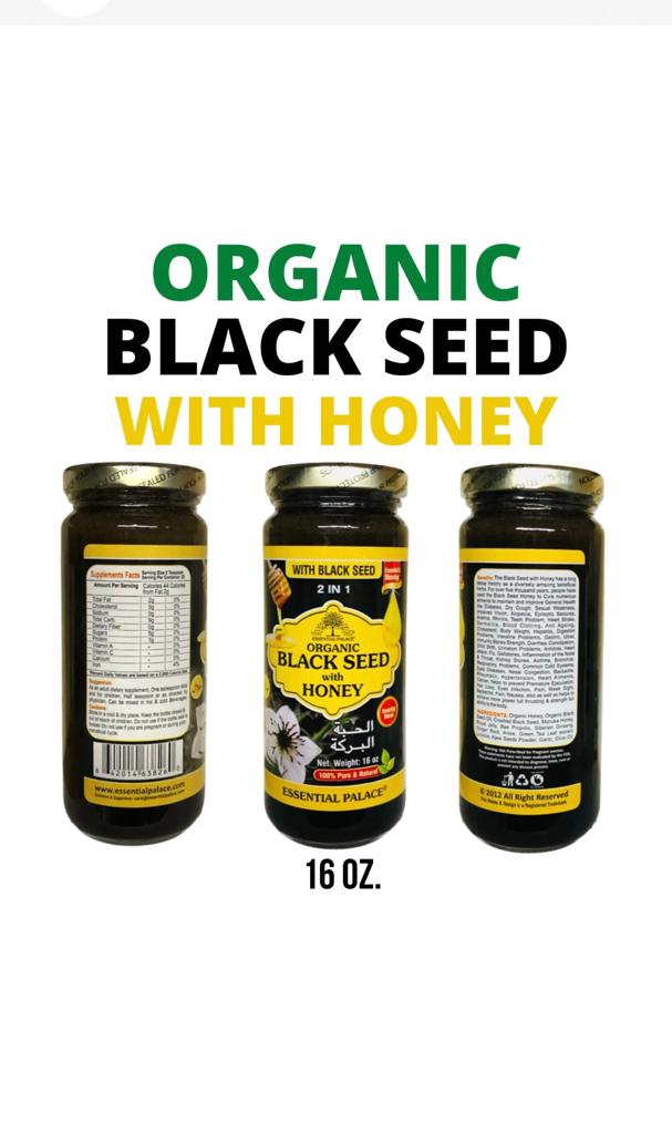 Organic Black seed with Honey-Brothers Africa Market