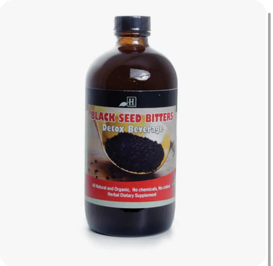 Black Seed Bitters Detox Beverage 16oz